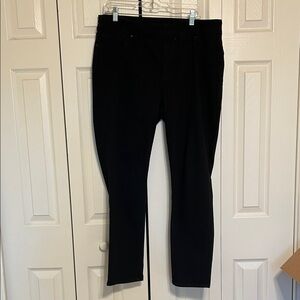 Chico's Classic Pull-On Black Jeggings -Sz 2.5 / 14